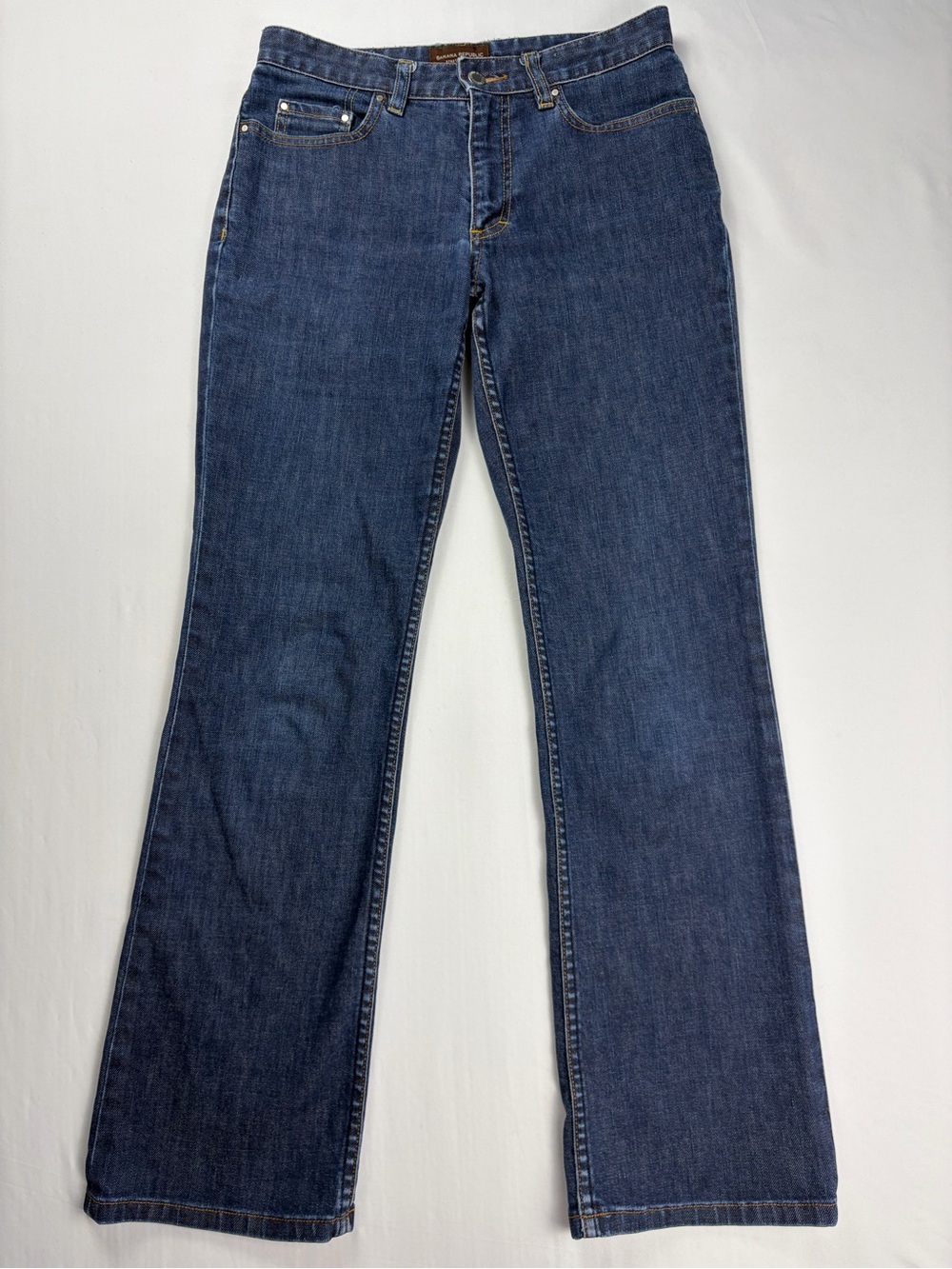 Banana Republic Stretch Denim Bootcut Jeans 4L Long